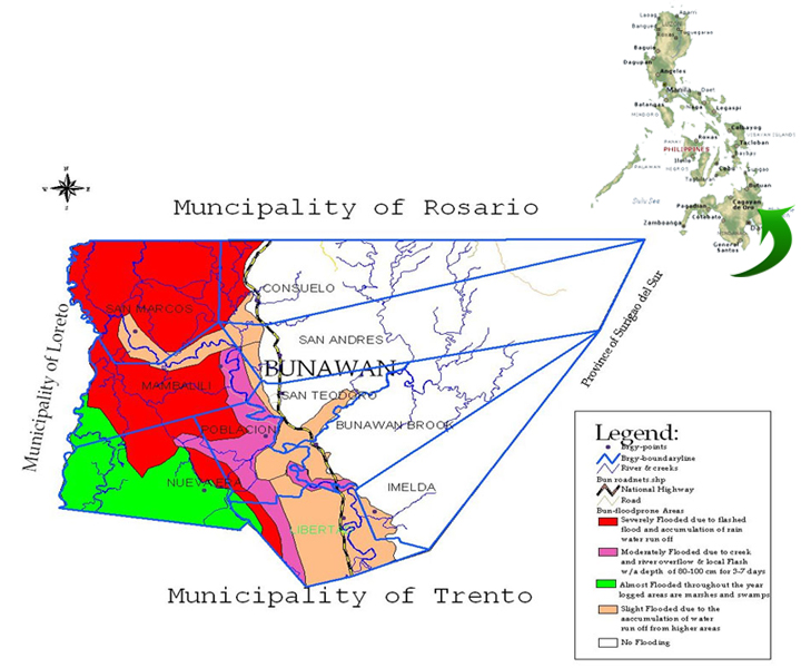 BunawanMunicipal Maps